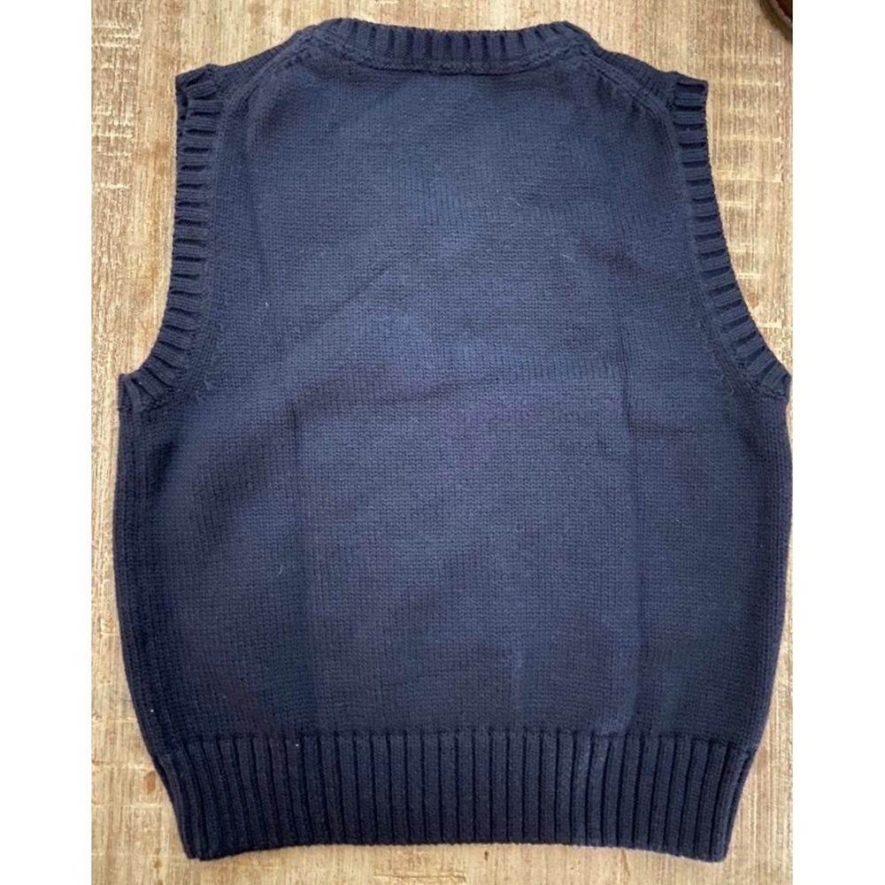 Janie and Jack toddler boy Nautical/Anchor vest sz 3 NWOT - Picture 3 of 3